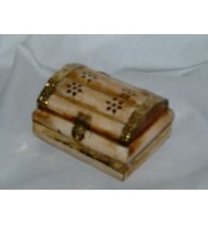 Bone Box Brass Inlay